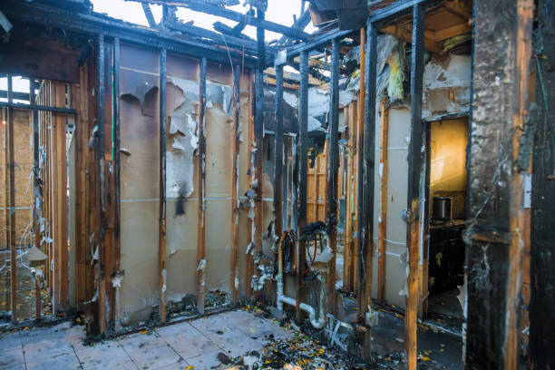 Professional Fire Damage Repair technician working in Cortez, CO